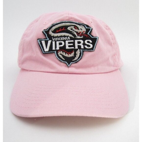Virginia Vipers Nissun Pink Embroidered Adjustable Hat (A) - Picture 1 of 6